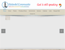 Tablet Screenshot of holmdelucc.org